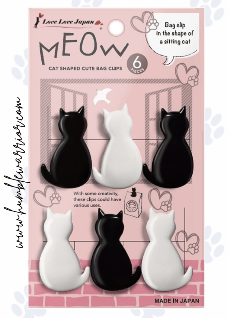 6-pack Cat Chip Clips!
